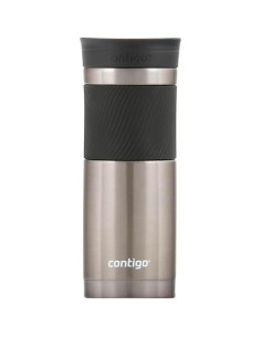 Vaso de Viaje Contigo Byron 20 oz Acero Inoxidable Gunmetal 2