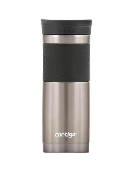 Vaso de Viaje Contigo Byron 20 oz Acero Inoxidable Gunmetal