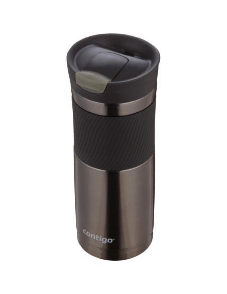 Vaso de Viaje Contigo Byron 20 oz Acero Inoxidable Gunmetal