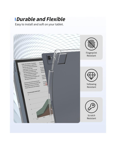 Funda Transparente WUNIAK para Tableta Onyx BOOX Tab Ultra C Pro 10.3