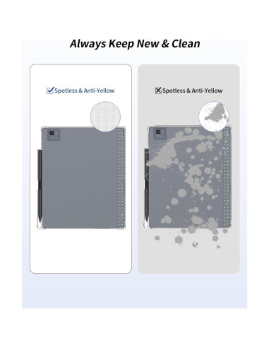 Funda Transparente WUNIAK para Tableta Onyx BOOX Tab Ultra C Pro 10.3