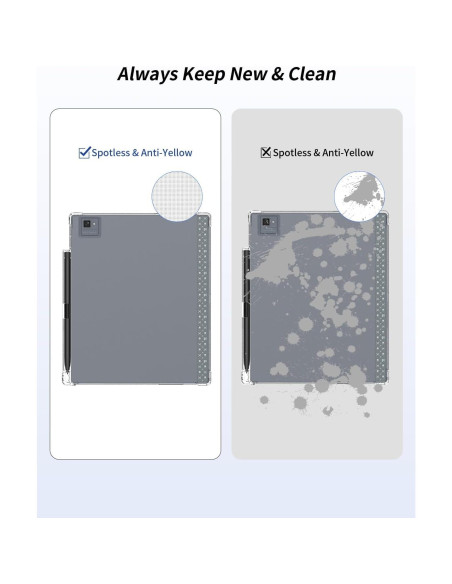 Funda Transparente WUNIAK para Tableta Onyx BOOX Tab Ultra C Pro 10.3