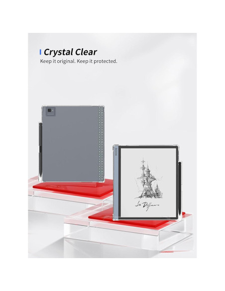 Funda Transparente WUNIAK para Tableta Onyx BOOX Tab Ultra C Pro 10.3