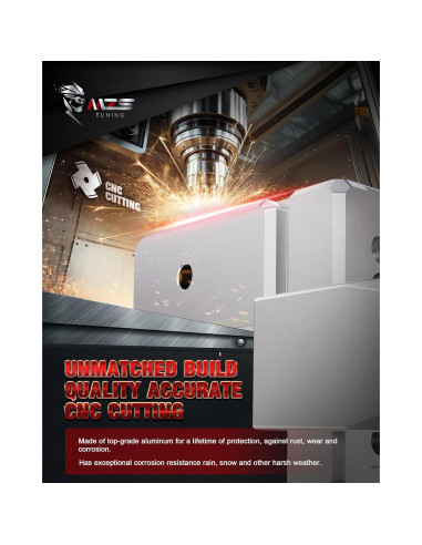 Enganche de Remolque Ajustable MZS de Aluminio 21,000 LBS