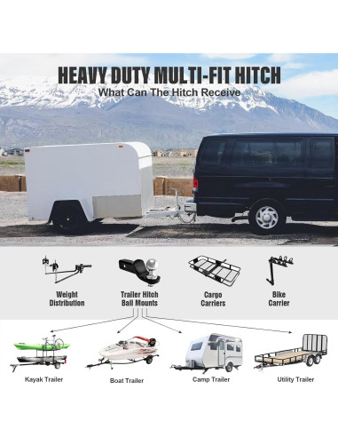 Enganche de Remolque HD Ridez Clase 3 para Subaru Crosstrek 2018-2023