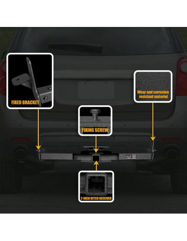 Enganche de Remolque Acero Clase 3 LUYWTE para Chevy Equinox 2005-2017