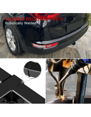 Receptor de enganche de remolque APS para Kia Sportage y Hyundai Tucson 2011-2015