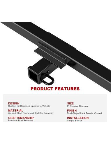 Enganche de Remolque Off Roader Clase 3 para Lincoln 1980-2011