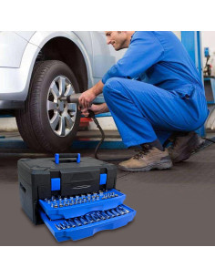 Kit de Herramientas S.Walt 266 Piezas Acero al Carbono 2