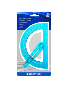 Transportador de Brazo Oscilante Staedtler 15.24 cm Azul