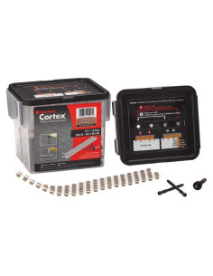 Cortex Colado FastenMaster para Deck Trex 100 Pies Lineales