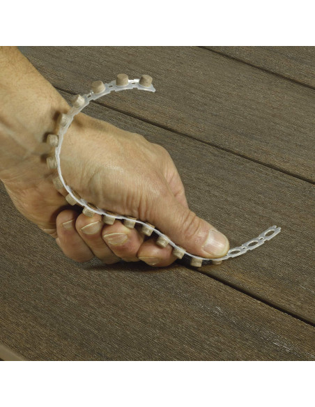 Cortex Colado FastenMaster para Deck Trex 100 Pies Lineales