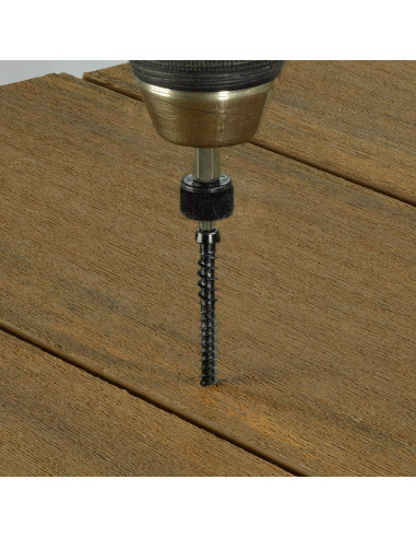Cortex Colado FastenMaster para Deck Trex 100 Pies Lineales