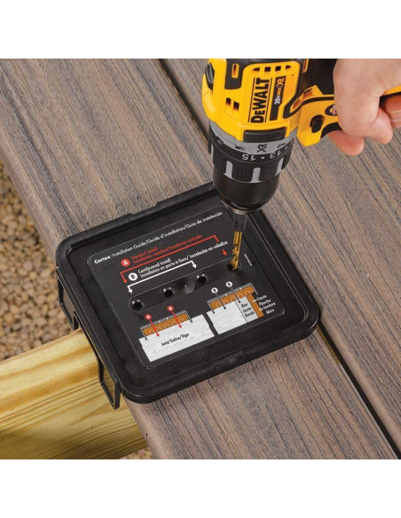 Cortex Colado FastenMaster para Deck Trex 100 Pies Lineales