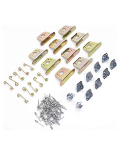 Kit de Instalación de Capó JEGS 82271 - 10 Sujetadores Hexagonales