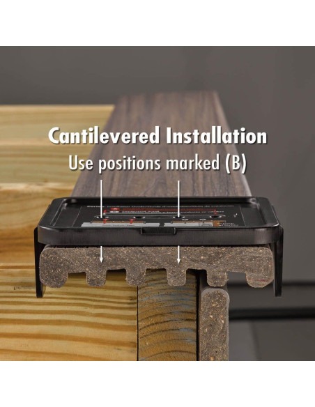 Cortex Colado FastenMaster para Deck Trex 100 Pies Lineales