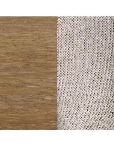 Taburete de Bar Nathan James Linus - Altura de Contracara, Juego de 4, Marrón Claro