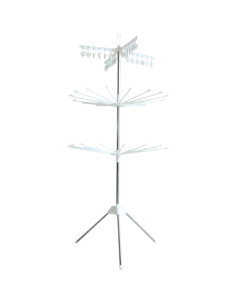 Estante Secado Ropa Plegable AngelcityCC 3 Niveles 170cm 2