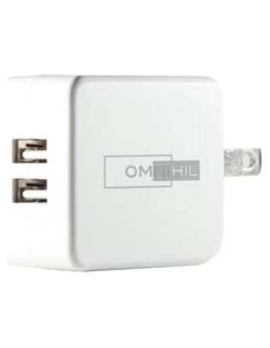 Cargador de Pared OMNIHIL + Cable USB-A a C 1.52m Certificado UL