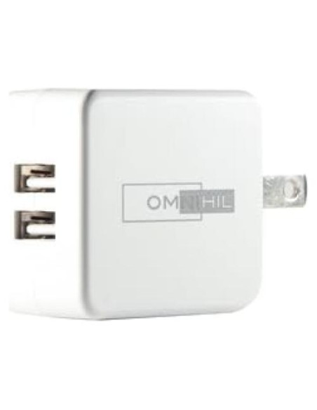 Cargador de Pared OMNIHIL + Cable USB-A a C 1.52m Certificado UL