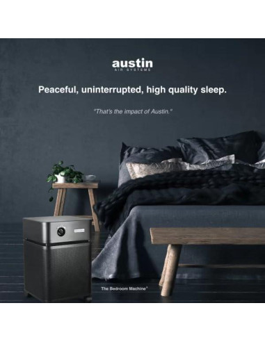 Purificador de aire Austin Air Máquina de dormitorio HEPA 5 etapas