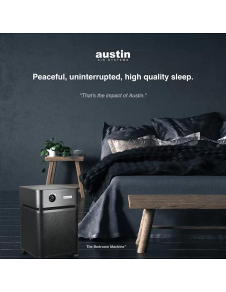 Purificador de aire Austin Air Máquina de dormitorio HEPA 5 etapas
