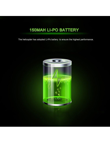 Helicóptero RC SYMA S107G 3 Canales Giroscopio Azul