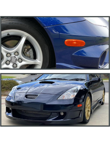 Luces de Marcador Lateral Ámbar Spec-D para Toyota 2000-2005