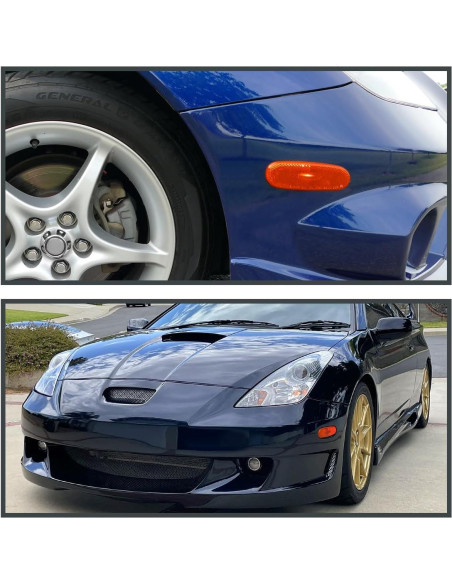 Luces de Marcador Lateral Ámbar Spec-D para Toyota 2000-2005