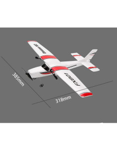 Avión RC PLRB Cessna 182 2.4Ghz EPP 2 Canales con Batería 2