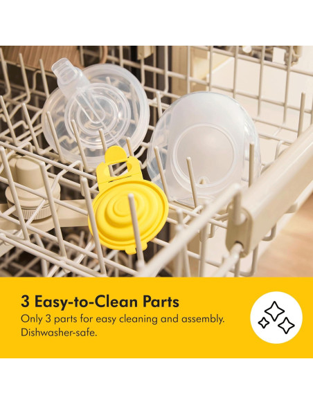 Tazas de Colección Manos Libres Medela - 2 Unidades, Compatibles con Bombas