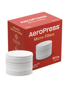 Filtros de Papel Compostables AeroPress - 350 Unidades
