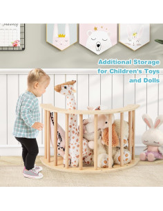 Mesa Sensorial Costzon 6 en 1 de Madera para Niños 2