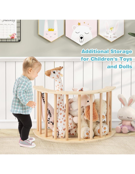 Mesa Sensorial Costzon 6 en 1 de Madera para Niños