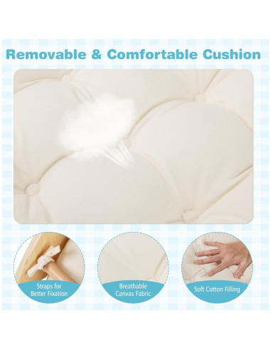 Mesa Sensorial Costzon 6 en 1 de Madera para Niños