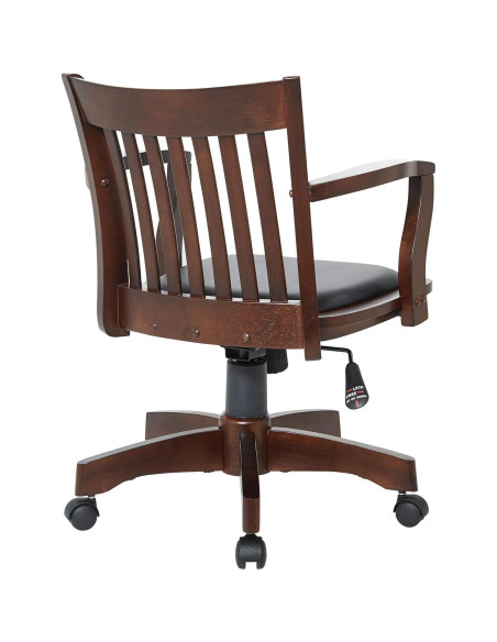 Silla de Escritorio Deluxe OSP Home Furnishings Acolchada