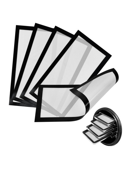 Tapetes de Silicona KitchenRaku 5PCS para Deshidratador