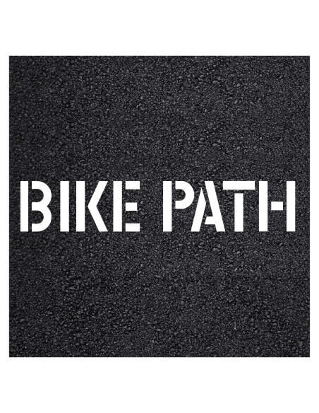 Plantilla Sendero Bicicletas 6 Pulgadas Marketing Holders 3MM