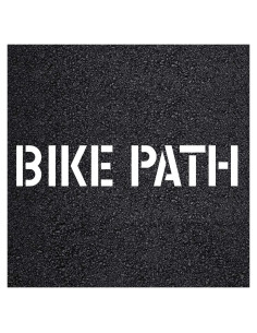 Plantilla de Sendero para Bicicletas 10" Marketing Holders 1.5mm