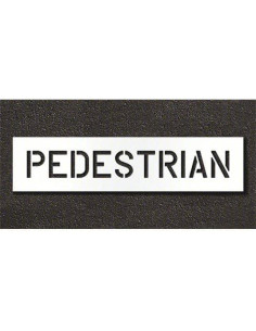 Plantilla Cruce Peatonal 6" (15.24 cm) Marketing Holders 2