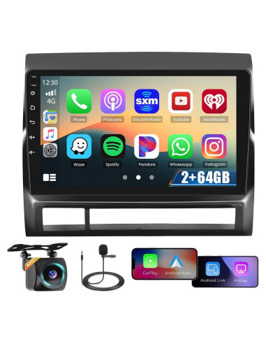 Estéreo Android Hikity 9" para Toyota Tacoma 2005-2013 GPS
