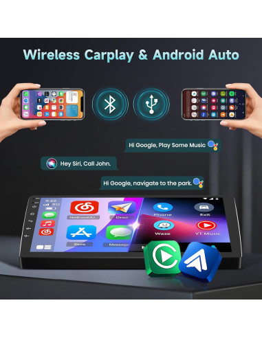 Estéreo Android Hikity 9" para Toyota Tacoma 2005-2013 GPS