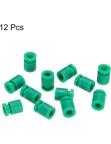 Bolas de Goma Antivibración MECCANIXITY 4.6mm Verde 12pcs