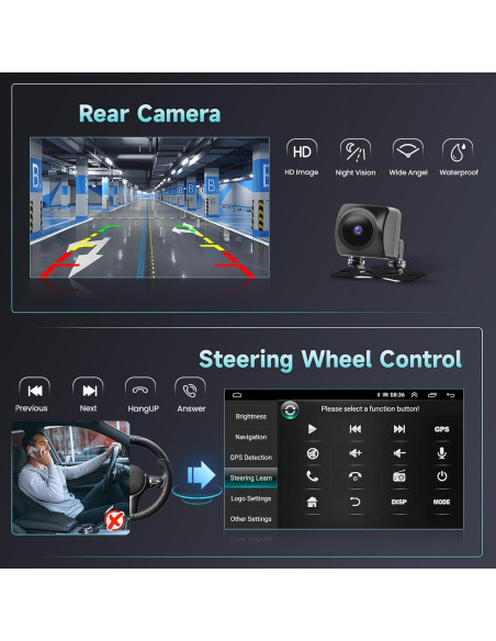 Estéreo Android Hikity 9" para Toyota Tacoma 2005-2013 GPS