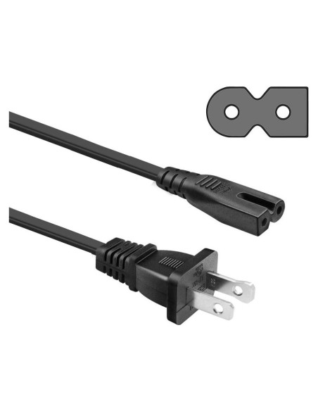 Cable de Alimentación AC Guy-Tech 1.83m para DVD Panasonic