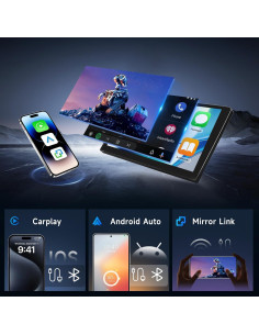 Estéreo Hodozzy para Toyota RAV4 2001-2006 9" CarPlay GPS 2