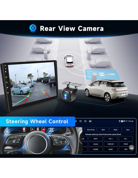 Estéreo Hodozzy para Toyota RAV4 2001-2006 9" CarPlay GPS