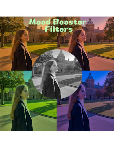 Cámara Mini Digital ONEFAR X2PRO 1080P Rosa con 32GB