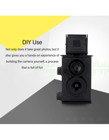 Cámara TLR de película 35MM VELATEMOR doble lente DIY