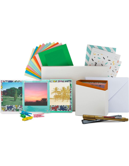 Cámara Instantánea Polaroid Now Edición MoMA con Flash y Temporizador